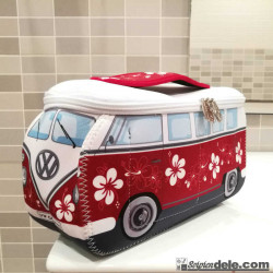 NECESER NEOPRENO CAMPERVAN ROJA