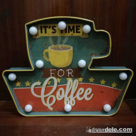 CARTEL LUMINOSO VINTAGE