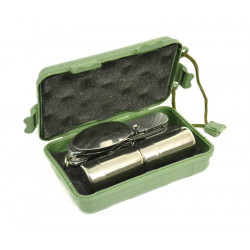 SET CUBIERTOS + SALERO Y PIMENTERO