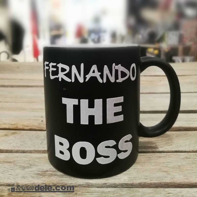 TAZA PERSONALIZADA THE BOSS