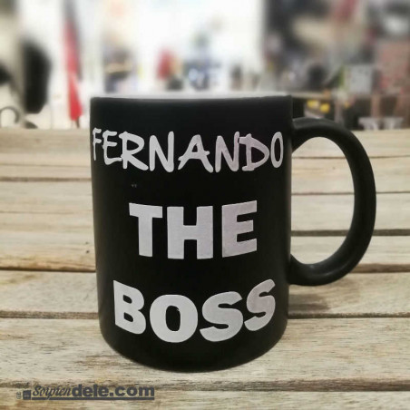 TAZA PERSONALIZADA THE BOSS