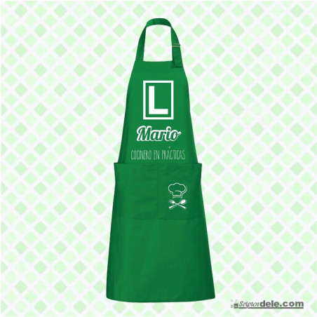 DELANTAL PERSONALIZADO PRÁCTICAS