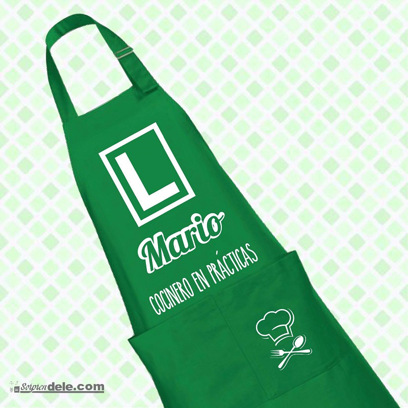 DELANTAL PERSONALIZADO PRÁCTICAS DELANTAL PERSONALIZADO PRÁCTICAS