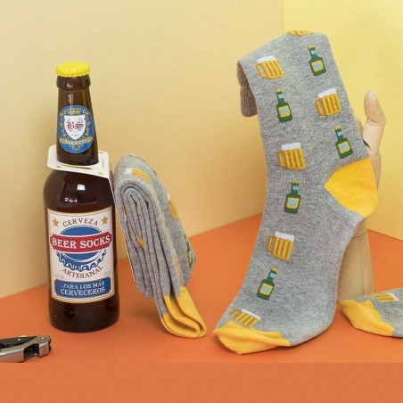 Pack calcetines + botellín de cerveza artesana