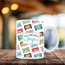 Imagén: TAZA PERSONALIZADA CASSETTE