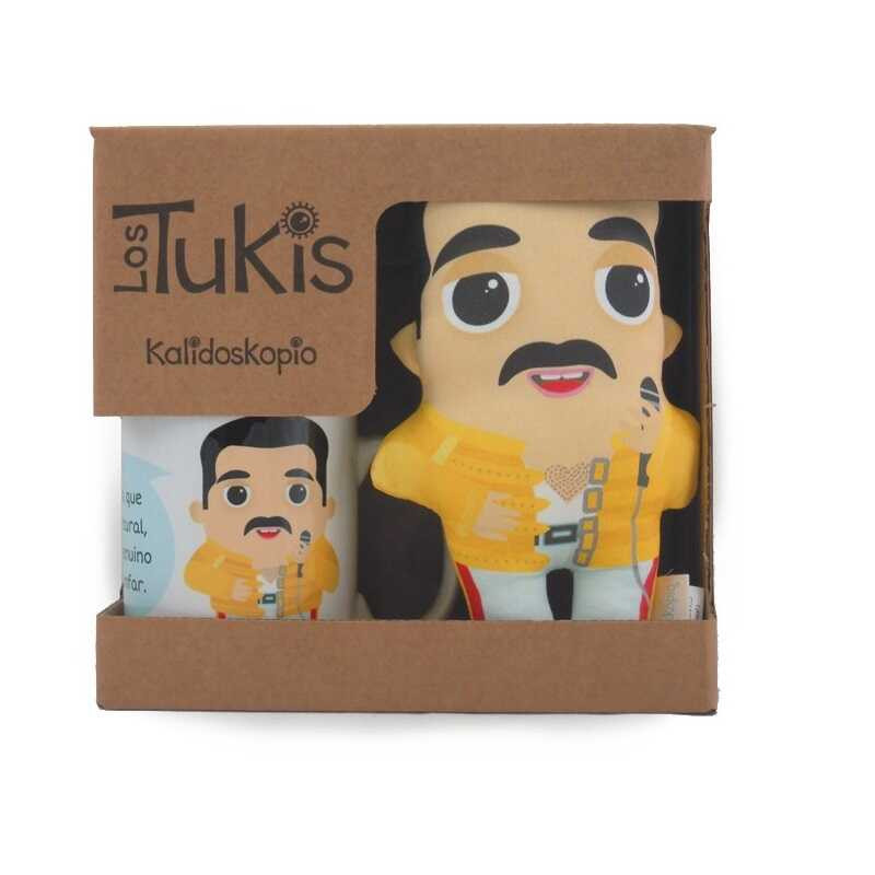 Pack taza y mini Tuki de Freddie Mercury