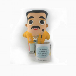 Pack taza y mini Tuki de Freddie Mercury