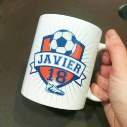 Taza Equipo Fútbol Personalizada