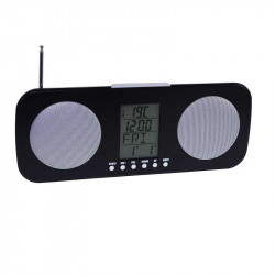 RADIO RELOJ DESPERTADOR PLANO