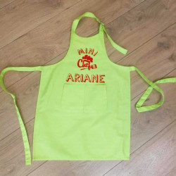 DELANTAL INFANTIL PERSONALIZADO "MINI CHEF"