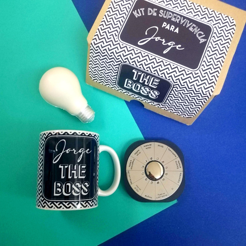KIT SUPERVIVENCIA PERSONALIZADO THE BOSS KIT SUPERVIVENCIA PERSONALIZADO THE BOSS