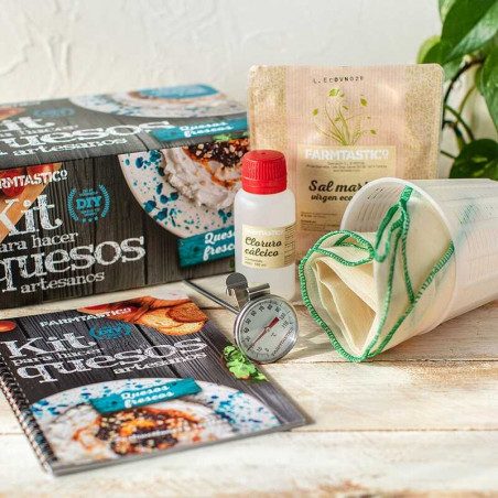 Kit de elaboración de queso fresco