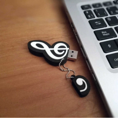 PENDRIVE CLAVE DE SOL