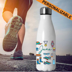 Botella termo personalizada running