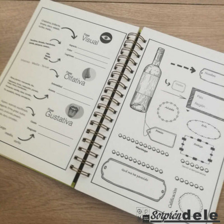 CUADERNO DE CATA DE VINOS