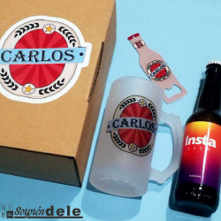 Set cerveza personalizado