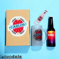 Set cerveza personalizado