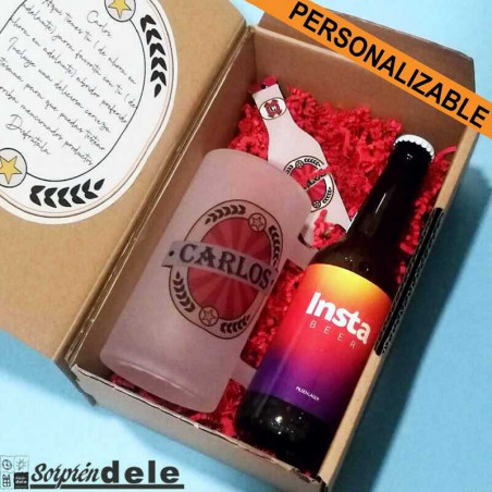 Set cerveza personalizado