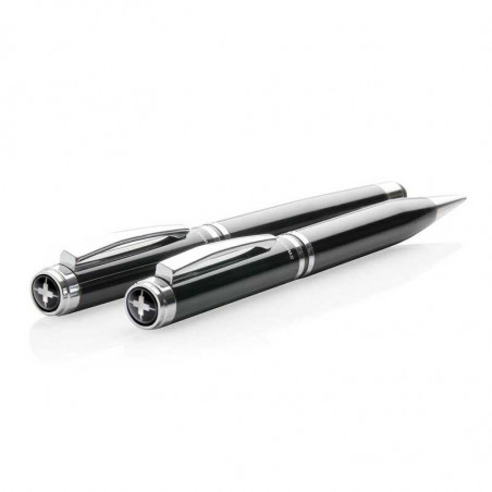 SET BOLÍGRAFO Y ROLLER CON FUNDA