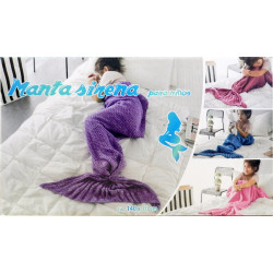 MANTA COLA SIRENA INFANTIL