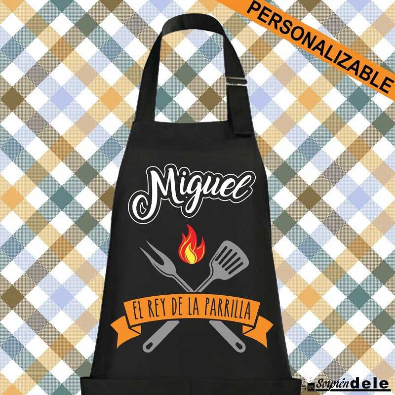 Delantal De Cocina Hombre Personalizado