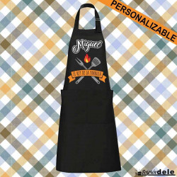 Delantal personalizado parrilla