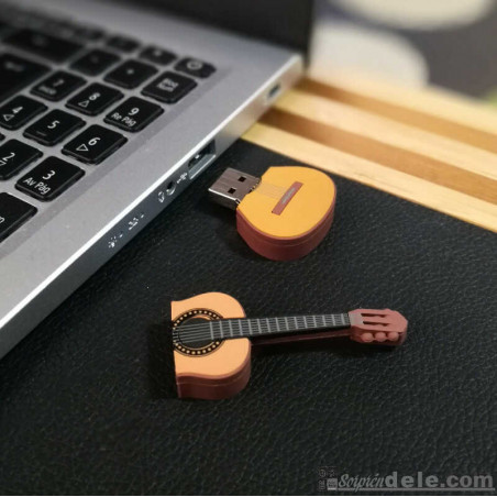 PENDRIVE GUITARRA 16GB