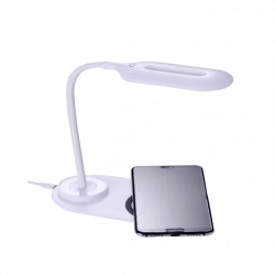 LÁMPARA LED CON CARGADOR  INALÁMBRICO