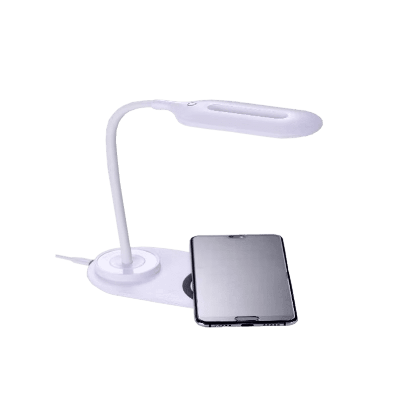 LÁMPARA LED CON CARGADOR  INALÁMBRICO