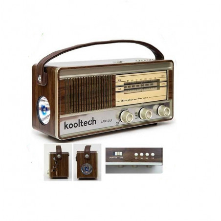 RADIO ALTAVOZ MP3 ESTILO RETRO