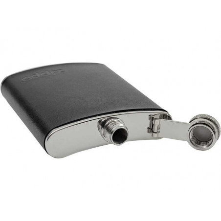 PETACA ZIPPO PIEL 6oz