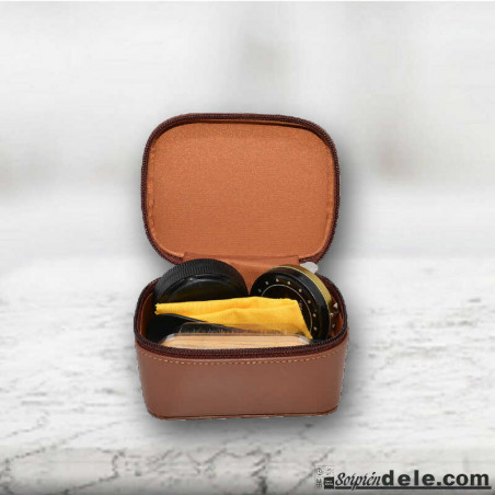 estuche limpia zapatos
