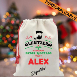 SACO REGALOS OLENTZERO PERSONALIZADO