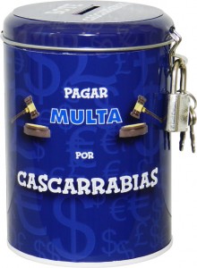 hucha cascarrabias