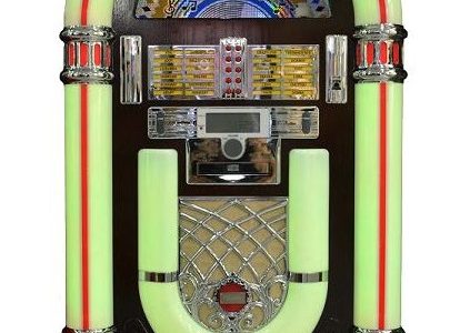 jukebox con tocadiscos