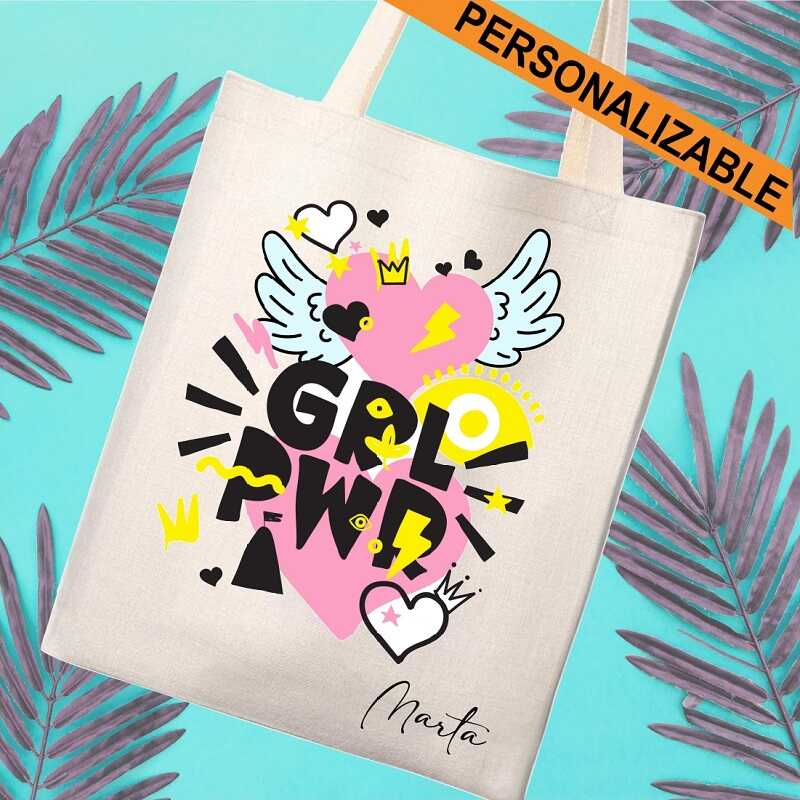 tote bag girl power